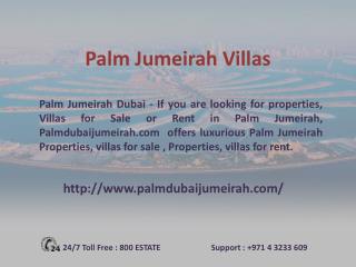 Palm Jumeirah Villas for Sale - palmdubaijumeirah.com