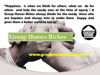 Group Home Riches - A Disabled Caregiver Funding