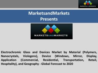 Electrochromic Glass and Devices Market worth $2.59 Billion