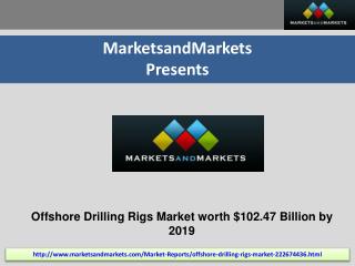 Offshore Drilling Rigs Market by Type, Application - 2019