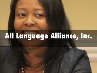 All language Alliance, Inc - Certified Translation and Legal