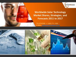 Worldwide Solar Technology Market Shares 2011-2017