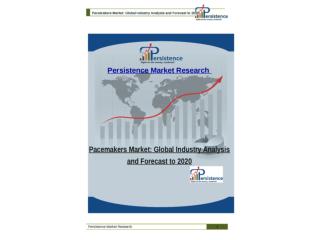 Pacemakers Market: Global Industry Analysis and Forecast to
