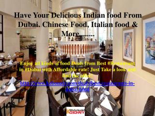 Restaurants Dubai