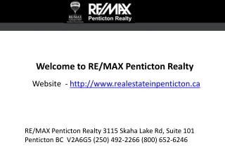 Real Estate Penticton