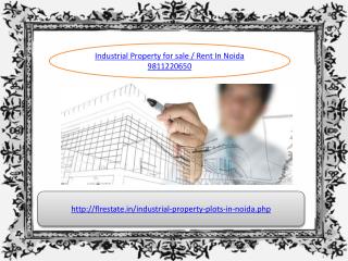 Industrial Property in Noida 9811220757, IT Plot for Sale Bu