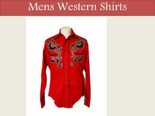 Mens Western Shirts