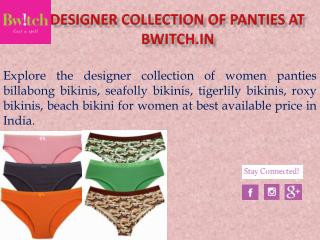 Buy ladies underwear | Panties for Women @ Bwitch.in