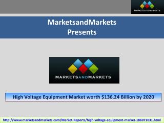High Voltage Equipment Market by Voltage, Equipment & Region