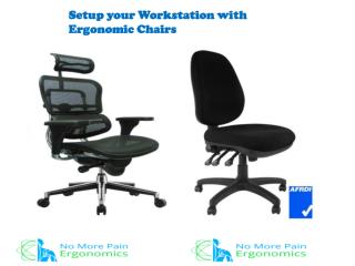 Setup your Workstation with Ergonomic Chairs