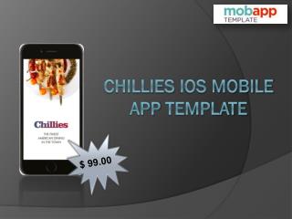 Chillies iOS Mobile Apps Template