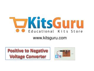 Positive to Negative Voltage Converter Projects