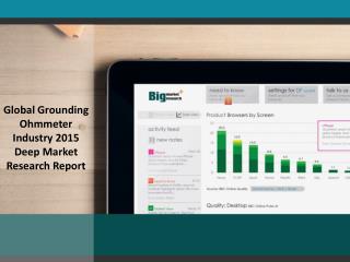 2015-2020 Market Research Study on Grounding Ohmmeter Indust