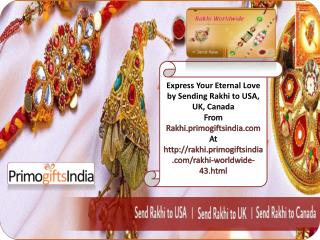 Express your Eternal Love by Sending Rakhigifts Worldwide