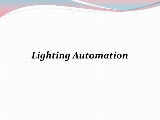 Lighting Automation | Homeautomation