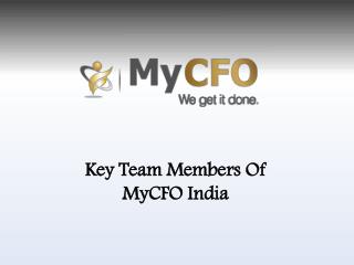 Get To Know About The Leadership Team At MyCFO