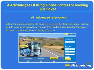4 advantages of using online portals for booking bus ticket