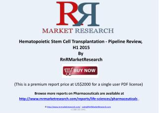 Hematopoietic Stem Cell Transplantation Pipeline Review, H1 2015