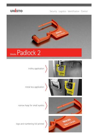 Padlock 2 : Padlock Type Security Seals
