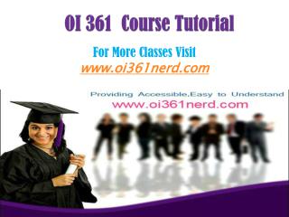 OI 361 Course/OI361nerddotcom