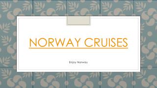 Norway cruises