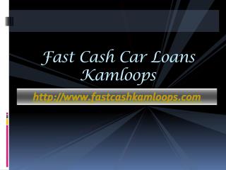 Car title loans kamloops