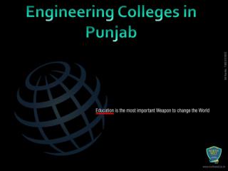 Engineering Colleges in Punjab
