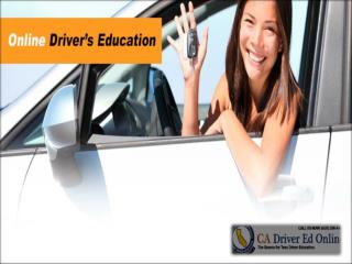 CA Driver Ed Online