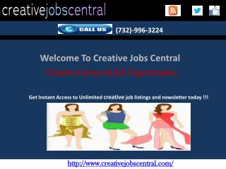 Fashion Jobs at Creative Jobs Central