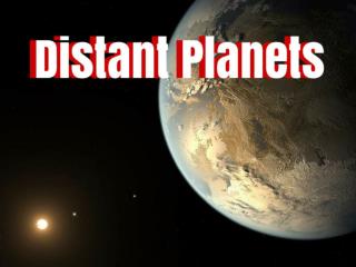 Distant planets