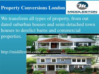 Property Conversions London