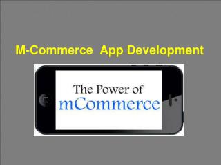 Advantages of M-Commerce