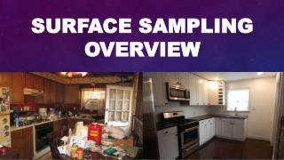 Surface sampling overview