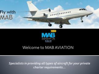 Private Helicopter Services in India - MAB Aviation