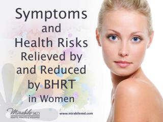 Symptoms and Health Risks Relived by Hormone Replacement Kansas City