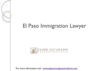 El Paso Immigration Lawyer