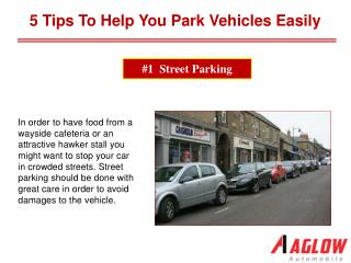 5 tips to help you park vehicles easily