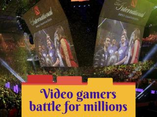Video gamers battle for millions