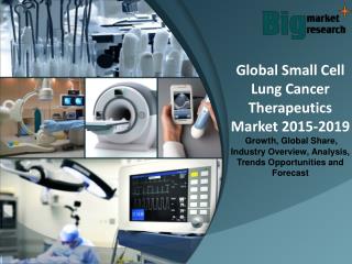 Global Small Cell Lung Cancer Therapeutics Market 2015-2019