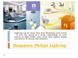 Philips Led Lighting Singapore