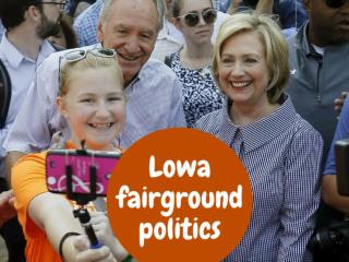 Iowa fairground politics