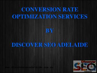 Conversion Rate Optimisation Services in Adelaide