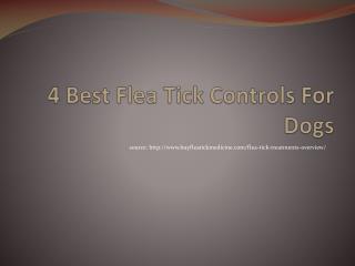 Dogs Flea Tick Controls