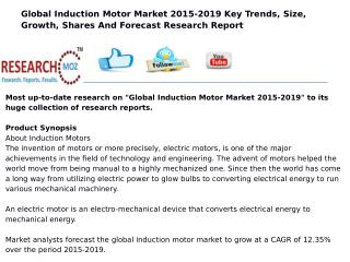 Global Induction Motor Market 2015-2019