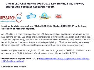 Global LED Chip Market 2015-2019