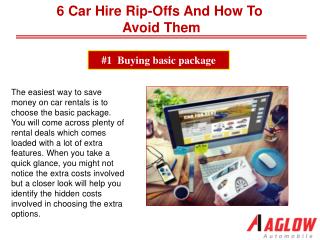 6 car hire rip-offs and how to avoid them