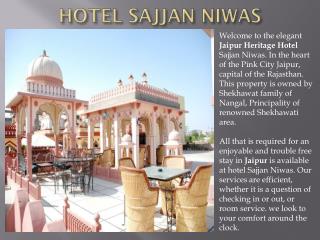 Hotel Sajjan Niwas