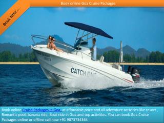 Book online Goa Cruise Packages
