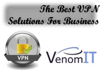 The Best VPN Solutions For Business