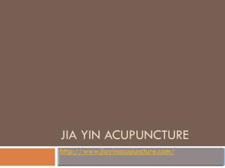 Jiayinacupuncture